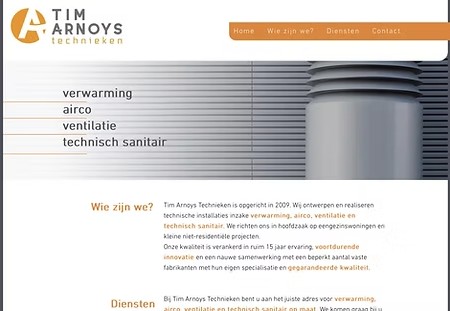 Website Tim Arnoys